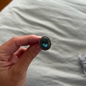 Handmade turquoise ring